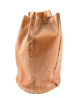 Handmade leather Sack Bag
